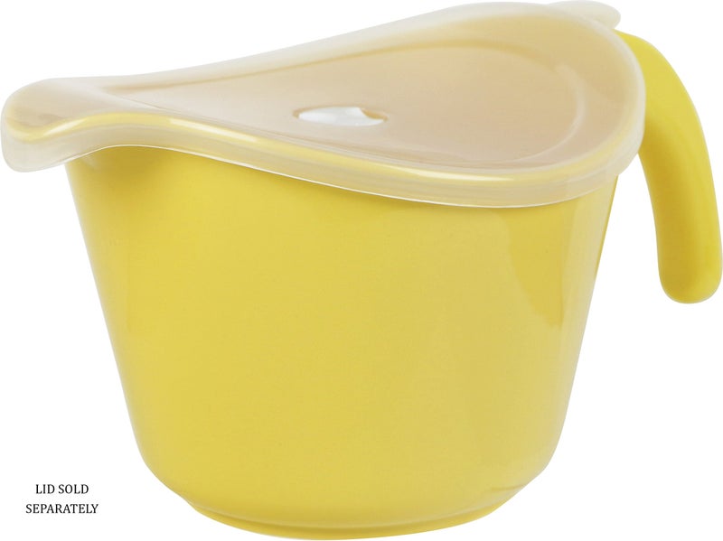 Reston Lloyd Non-Slip Base Erogonomic Space Saving Detachable Handle  2 QT Heavy Duty BPA-Free Microwave & Dishwasher  Lemon - Image 4